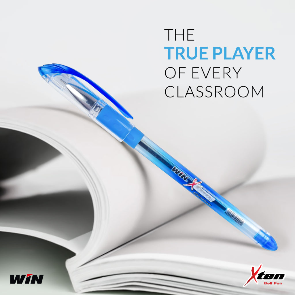 Win X-10 Ball Pen - 5Pc Per Pack