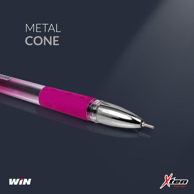 Win X-10 Ball Pen Blue (5Pcs Pouch)