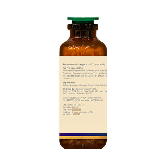 Biogetica Homeopathy Hair Tonic 6X