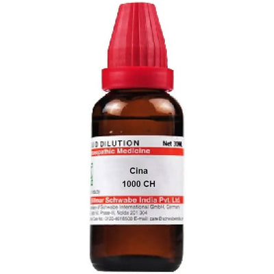 Dr. Willmar Schwabe India Cina Dilution