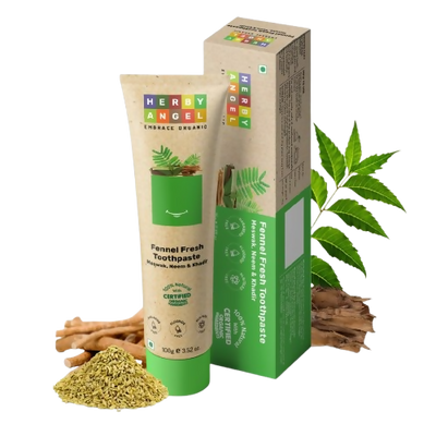 Herby Angel Baby Toothpaste For Strong Teeth