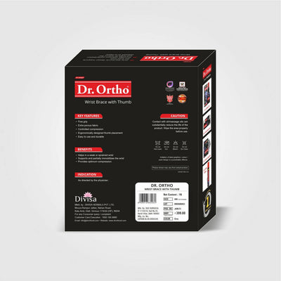 Dr. Ortho Wrist Brace with Thumb