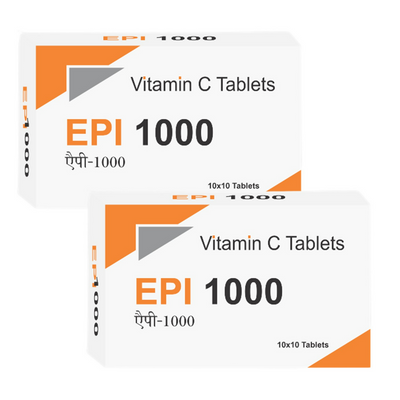 Epi 1000 - Vitamin C - Tablets For Skin Lightening Rejuvenation & Anti-Aging