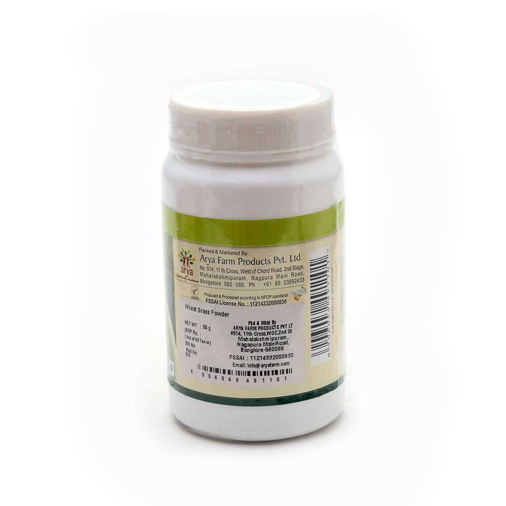 Arya Farm Organic Wheat Grass Powder