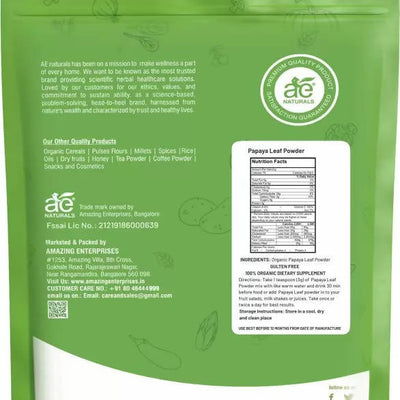 Ae Naturals Papaya Leaf Powder