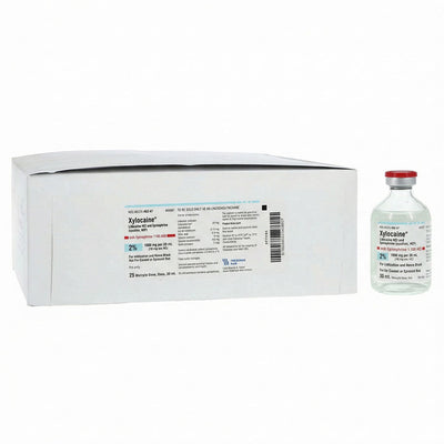 Xylocaine 2% Lidocaine with Epinephrine Injection 1:00,000 Multiple-Dose Vial 50 mL x 25/tray (Rx)
