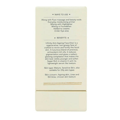 Februus Organics Infinity Anti Ageing Face Elixir