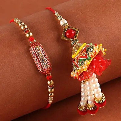 Capsule & Lumba Rakhi With Dairy Milk