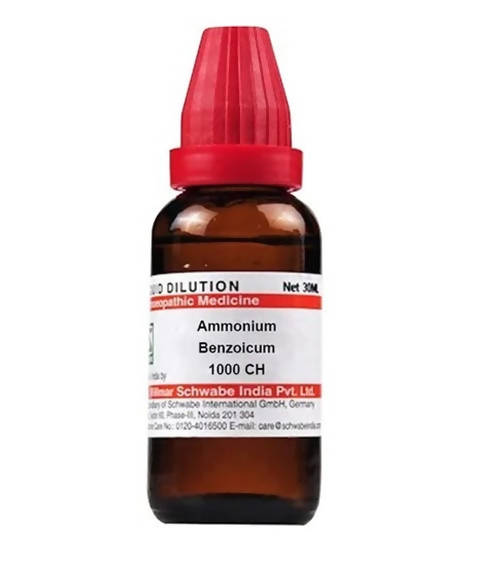 Dr. Willmar Schwabe India Ammonium Benzoicum Dilution