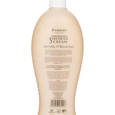 Fruiser Double Moisturising Shower Cream Goat’s Milk UV White With Carrot