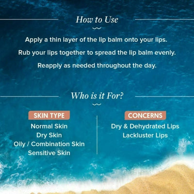 Aqualogica Coral Slush Plump+ Luscious Tinted Lip Balm with Mango and Hyaluronic Acid, SPF 20+