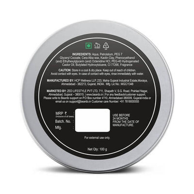Beardo Hair Clay Wax - Strong Hold