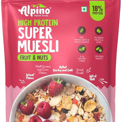 Alpino High Protein Super Muesli Fruit & Nuts