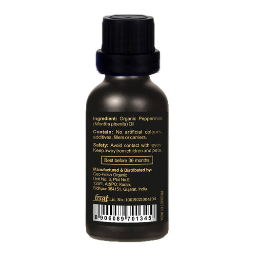 Geo-Fresh Organic Peppermint Essential Oil