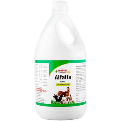 Bakson's Homeopathy Alfalfa Tonic For Veterinary Use