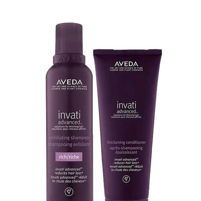 Aveda Invati Rich 2 Step Routine - Shampoo & Conditioner Combo