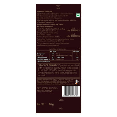 Cadbury Bournville Cranberry Dark Chocolate Bar