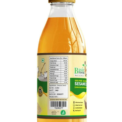 BasicBrowns Bull Driven Sesame Oil