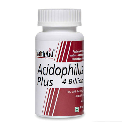 HealthAid Acidophilus Plus 4 Billion Probiotic Capsules