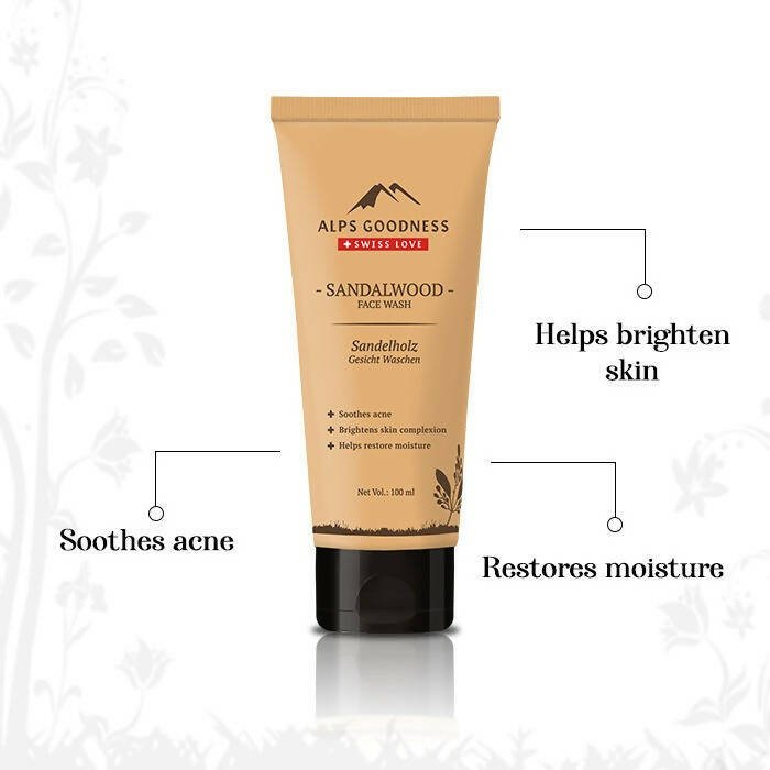 Alps Goodness Sandalwood Face Wash