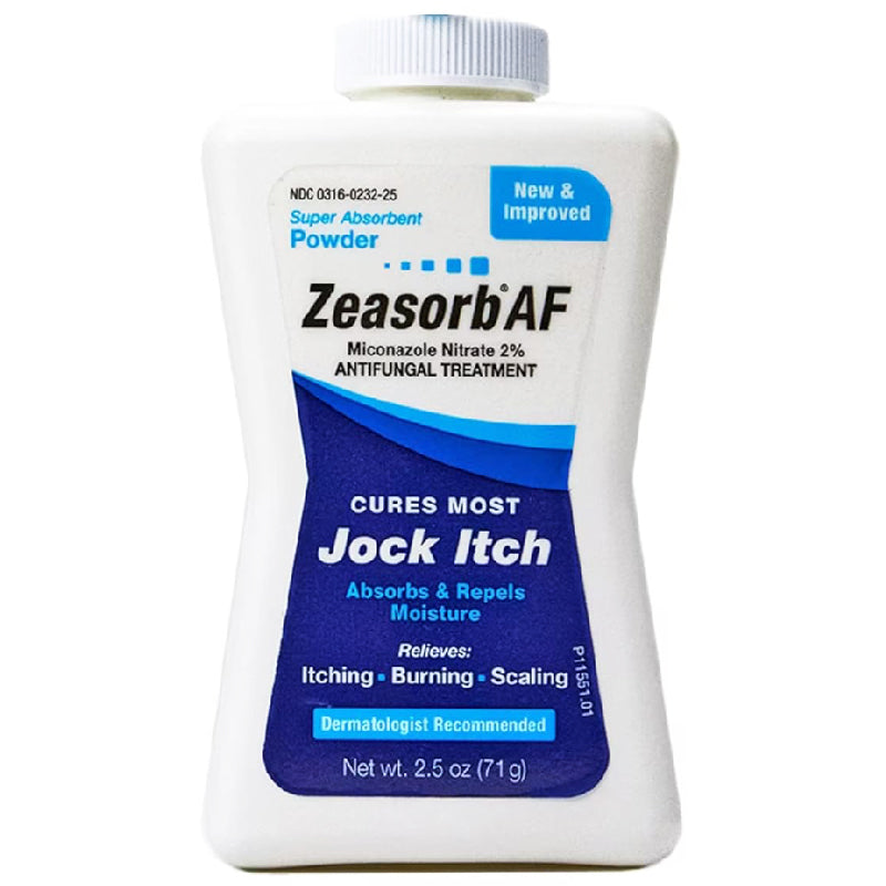 Zeasorb AF Antifungal Powder for Jock Itch
