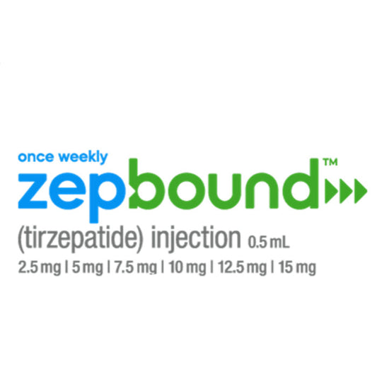 Zepbound Tirzepatide Injection Prefilled Syringes 12 mg/0.5 mL Pen-Style (4-Pack) **Refrigeration Required** (RX)