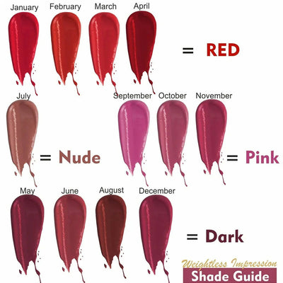 FLiCKA Weightless Impression 02 February - Red Matte Finish Liquid Lipstick