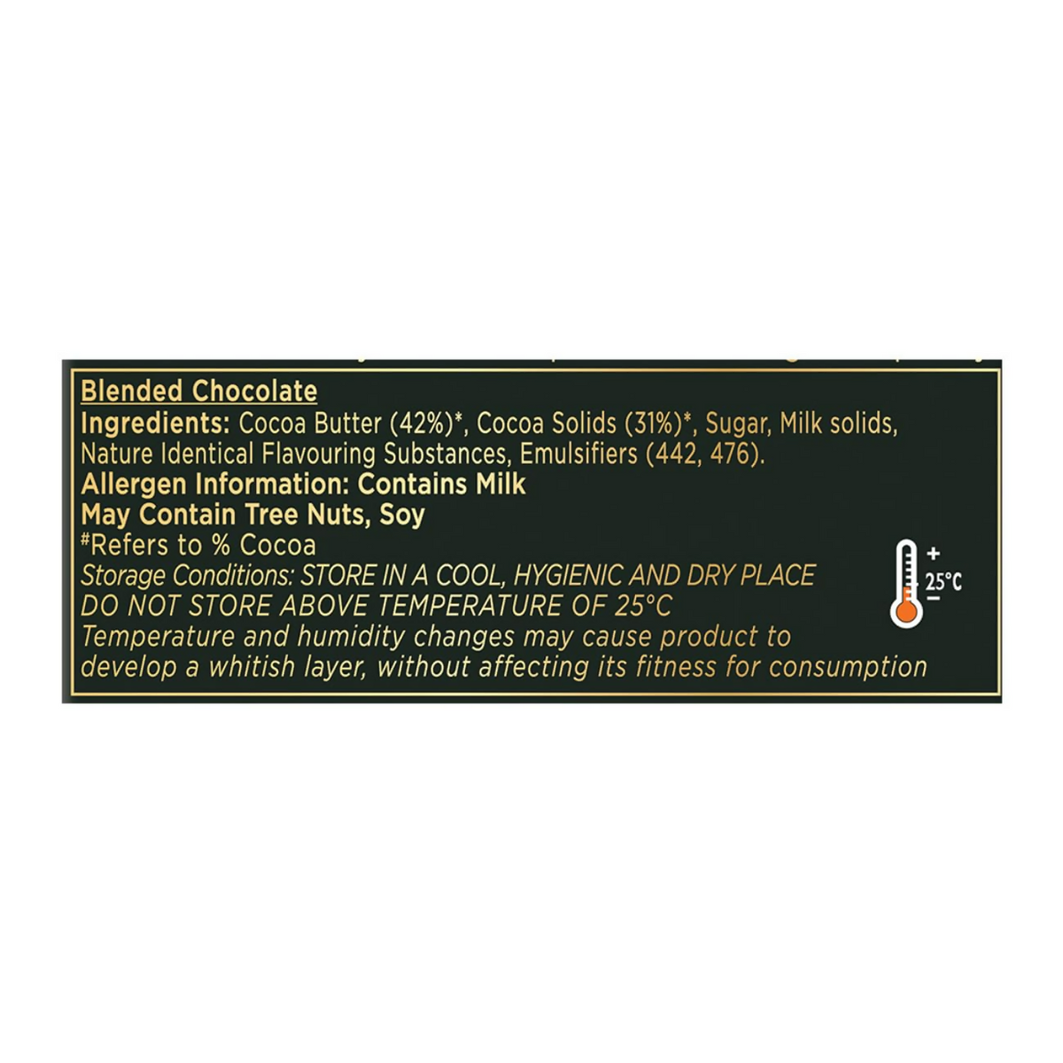 Cadbury Bournville Rich Cocoa 70% Dark Chocolate Bar