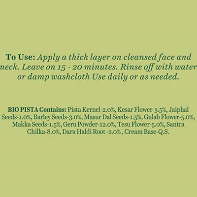 Biotique Bio Pistachio Youthful Nourishing & Revitalizing Face Pack