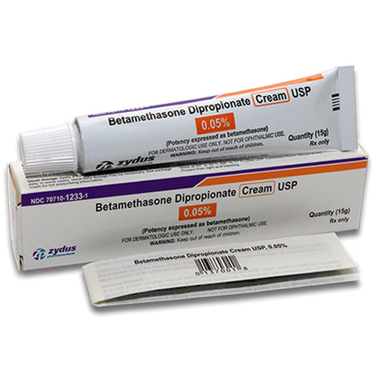 Betamethasone Dipropionate Cream 0.5% by Zydus 15 grams (RX)