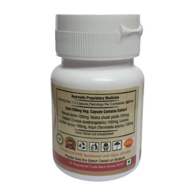 Deep Ayurveda Calcare 500mg Veg Capsules