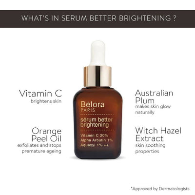 Belora Paris Better Brightening - 20% Vitamin C Serum