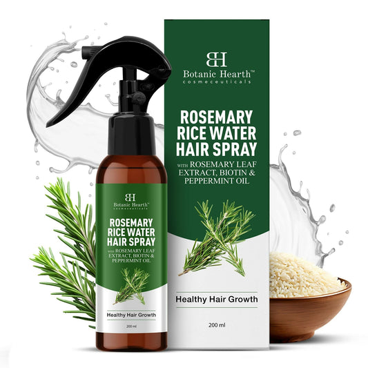 Botanic Hearth Rosemary Rice Water Spray for Hair Growth