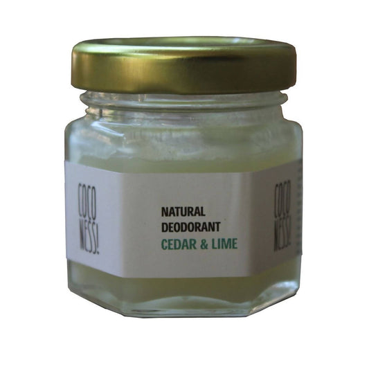 Coconess Natural Deodorant Cedar & Lime