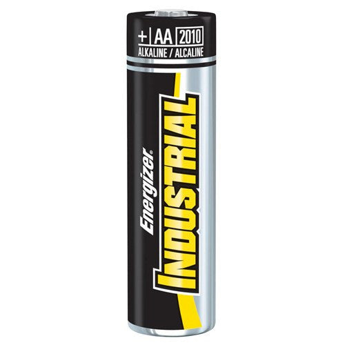 AA Energizer Industrial Alkaline Batteries, 4 Pack