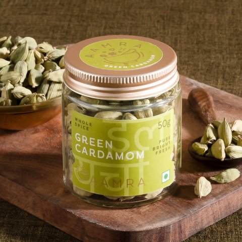 Aamra Green Cardamom Whole-50g