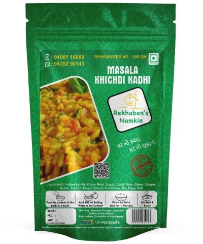 Rekhaben's Namkeen Masala Khichdi Kadhi | Ready To Eat 55 gms