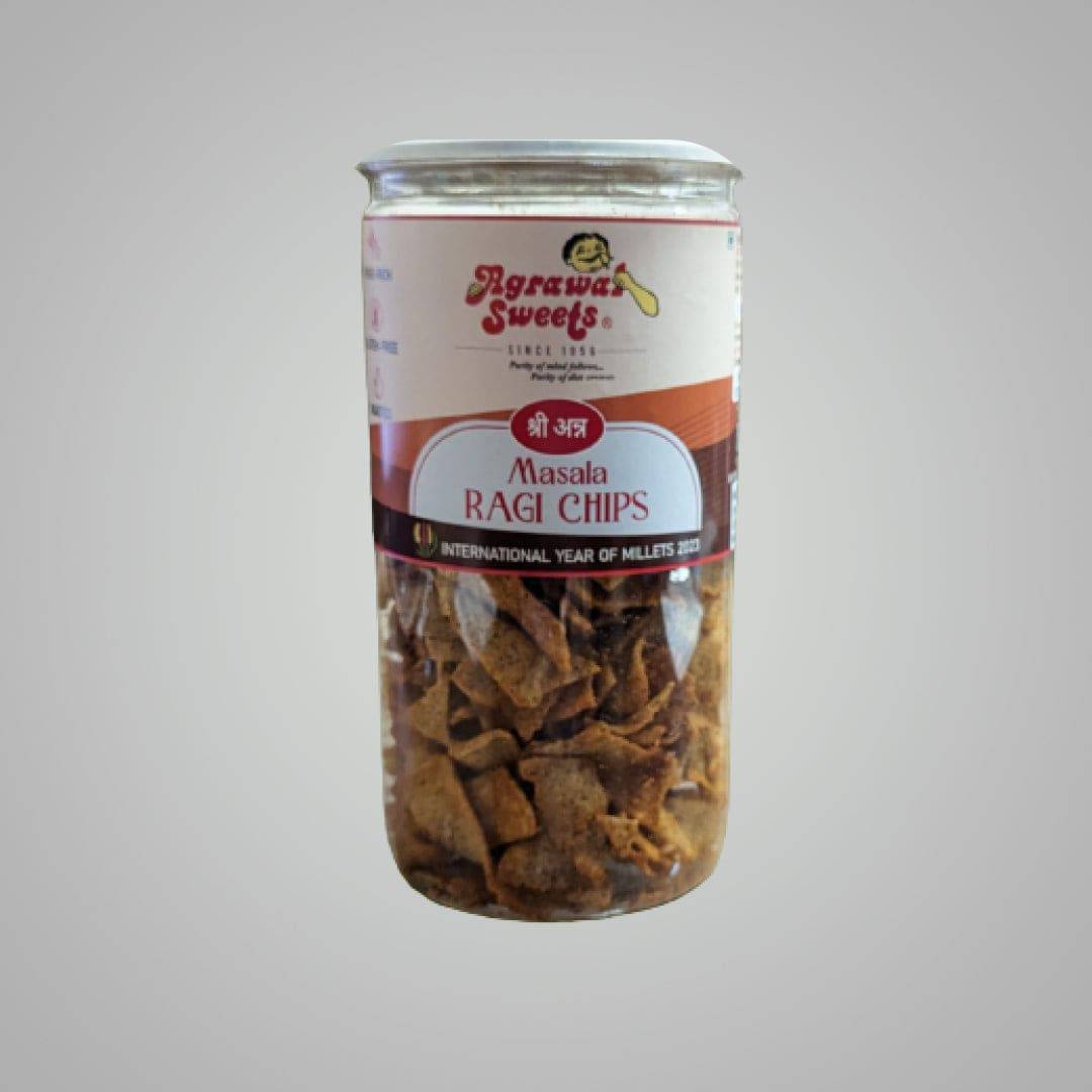 Agrawal Sweets  Masala Ragi Chips - 130 gms