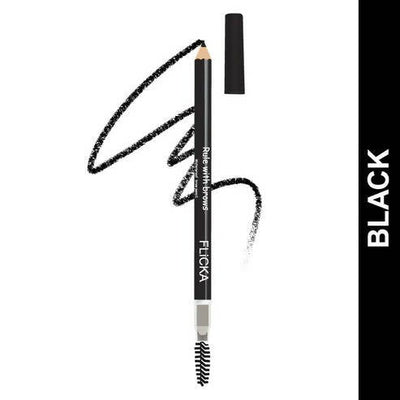 FLiCKA Rule with Brows Brow Pencil - Black