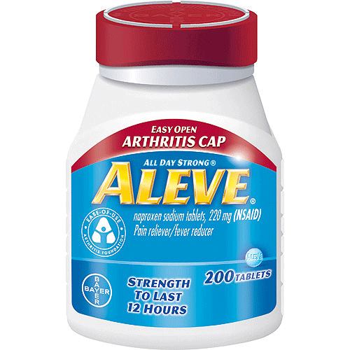 Aleve Arthritis Tablets Easy Open Cap with Soft Grip Bottle 200/Bottle