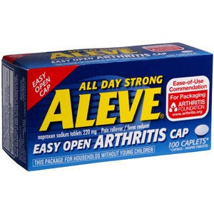 Aleve Arthritis Caplets 220 mg (100 Count)