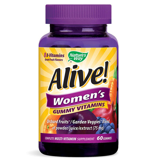 Alive Women's Multivitamin Chewable Gummies, 60 Count