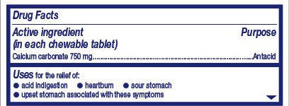 Alka-Seltzer Extra Strength Heartburn Relief Chews Assorted Fruit 32 Count