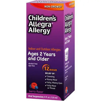 Allegra Children's 12 Hour Allergy Relief 4 oz