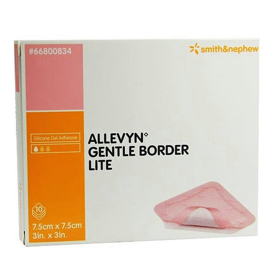 Allevyn Gentle Border Lite Dressing 10 per box