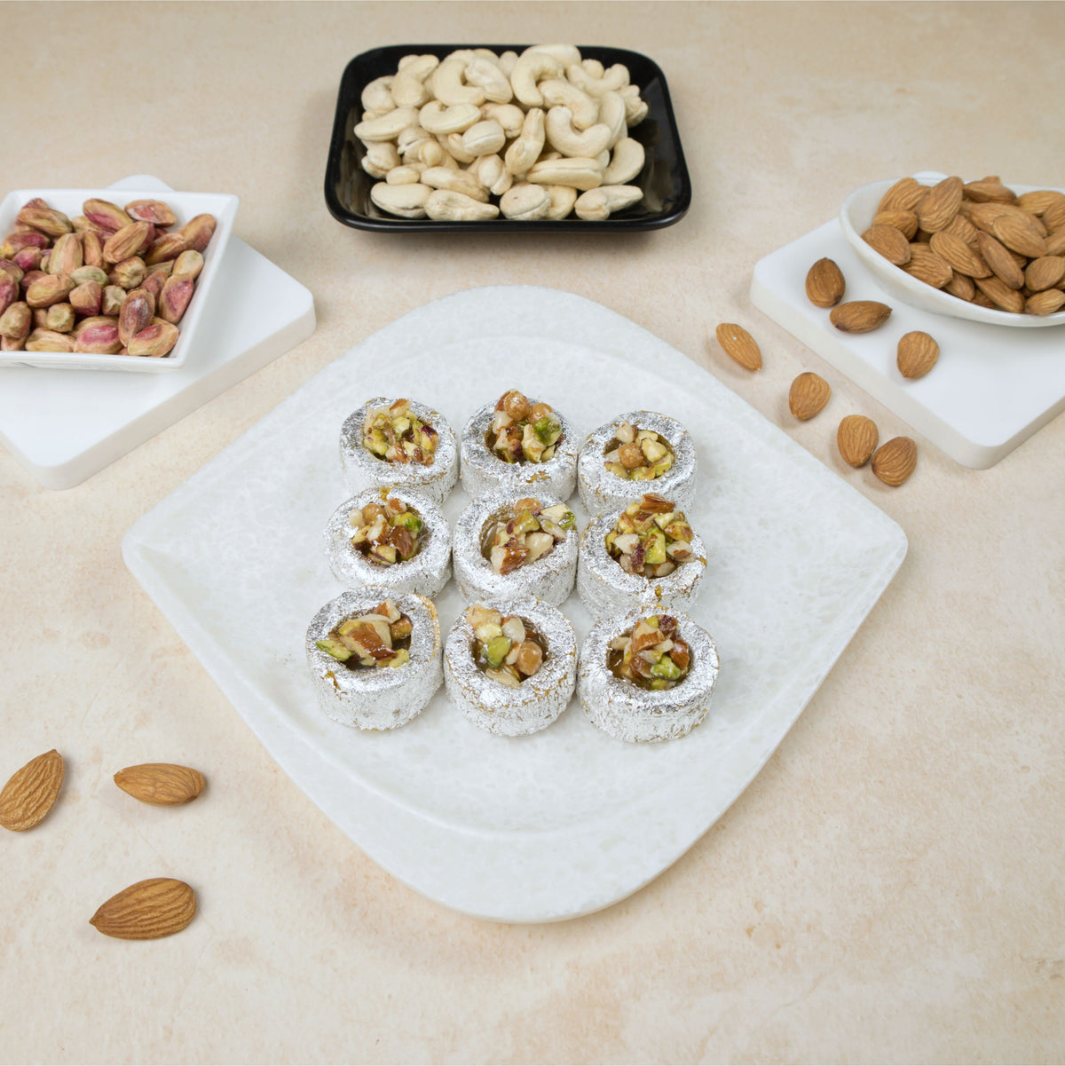 Purshottam Sweets Almond Crunch - 500 gms