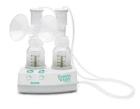 Purely Yours  Breast Pump Dual Kit with 2 Bottles