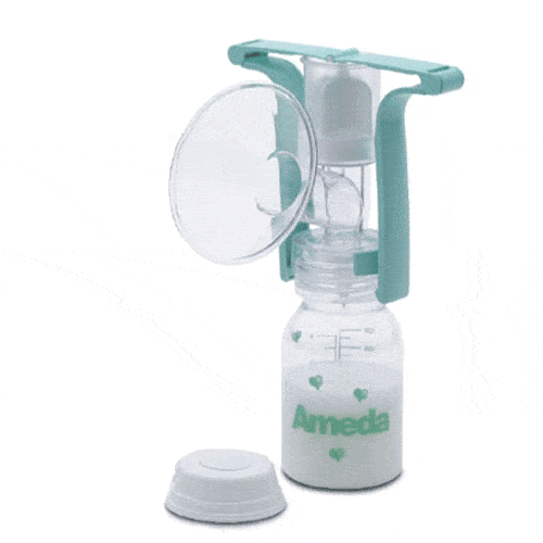 One-hand Manual Breast Pump
