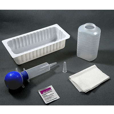 Bulb Irrigation Tray with 60cc Syringe, Sterile