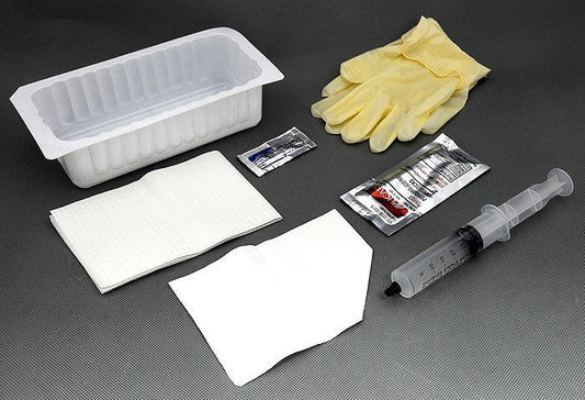 Foley Catheter Insertion Tray with 10cc Prefilled Syringe